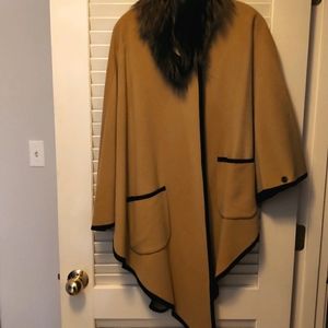 Sheri Richards wool cape